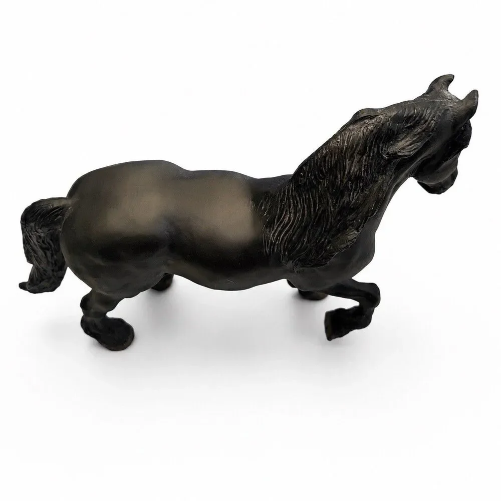 Breyer #485 Friesian Stallion Black Traditional Horse 1992-1995 Vintage